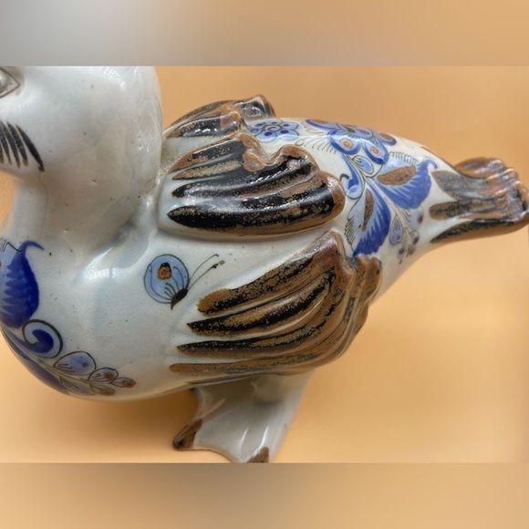 Vintage Mexican Pottery Duck, Signed by El Palomar, Mexico - Picture 7 of 12